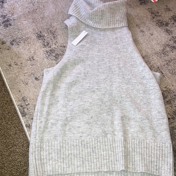 NWT Madewell Hallowell Turtleneck Sweater Tank - Picture 5 of 6